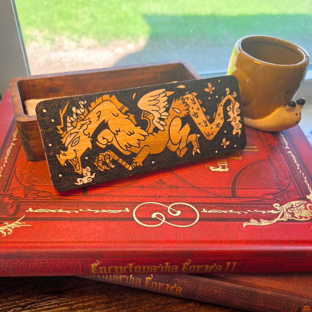 ✨ 1 OF 1 ✨ My Little Pony - Long Discord Box - Original Pyrography Art