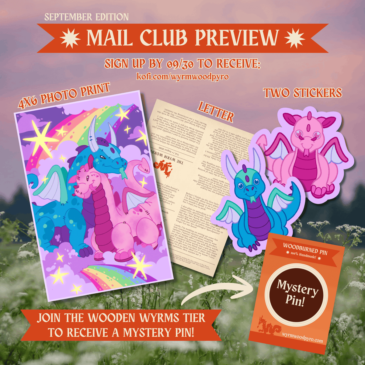 September Wyrm Mail Club Bundle