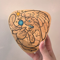 ✨ 1 OF 1 ✨ Pokemon - Mega Dragonite Box - Original Pyrography Artwork