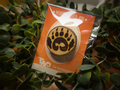 ✨ 1 OF 1 ✨ Druid Wild Shape Bear Paw D&D Pin - Original Pyrography Artwork