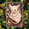 Grim (Twisted Wonderland) - Pyrography Art Print