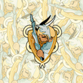 Kan-E-Senna (FFXIV) - Die-Cut Holo Vinyl Sticker