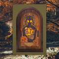 Over the Garden Wall - Pyrography Art Print