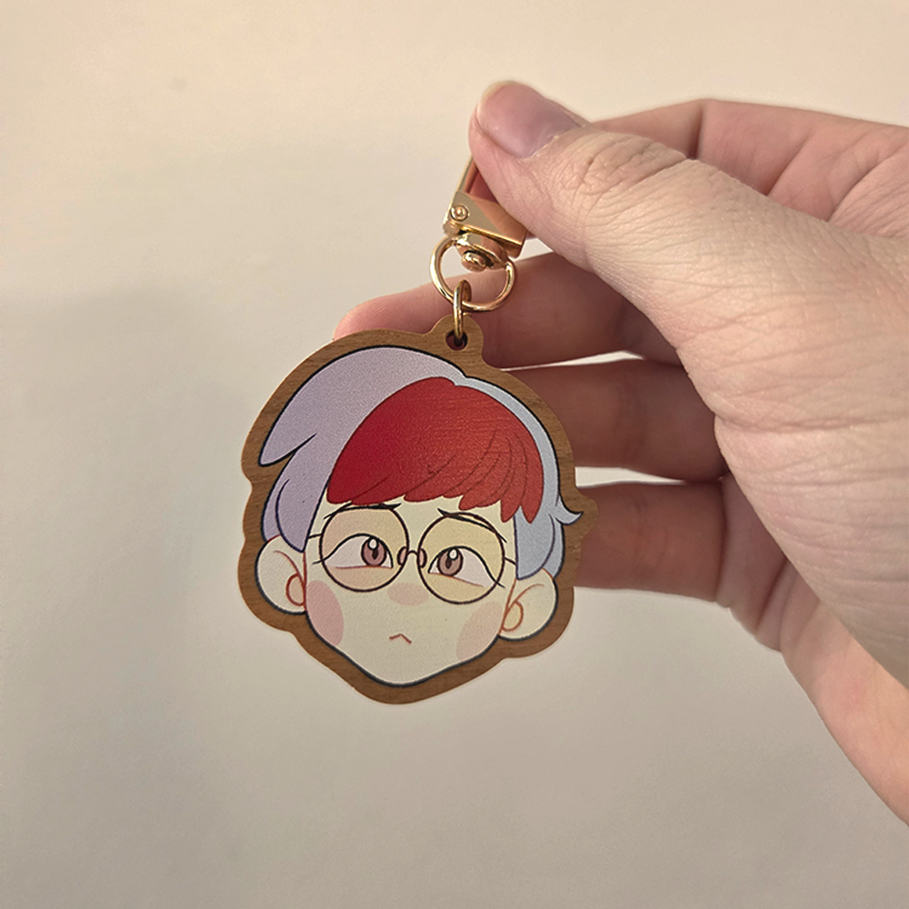 Pokemon Scarlet & Violet Trainers - Faux Wooden Charms