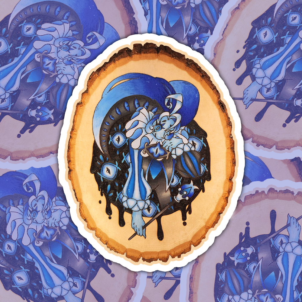 Shadow Milk Cookie - Die-Cut Matte Vinyl Sticker