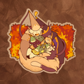 PREORDER - Witch Cat Atelier (Witch Hat Atelier) - Faux Wooden Pin